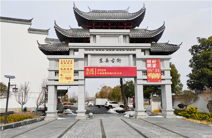 12 改造后的河南省信陽市光山縣文殊鄉(xiāng)東岳村。圖為當?shù)氐臇|岳古街。.jpg